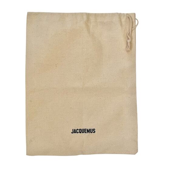 Jacquemus Handbags - Jacquemus Drawstring Natural Dust Bag Protective Cover Sleeper 11.5"x14.5"